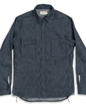 The Utility Shirt in Swift Mills Denim: Alternate Image 2, Wovens by Taylor Stitch