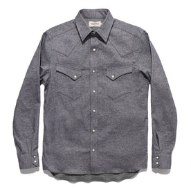 The Western Shirt in Upcycled Chambray: Alternate Image 12