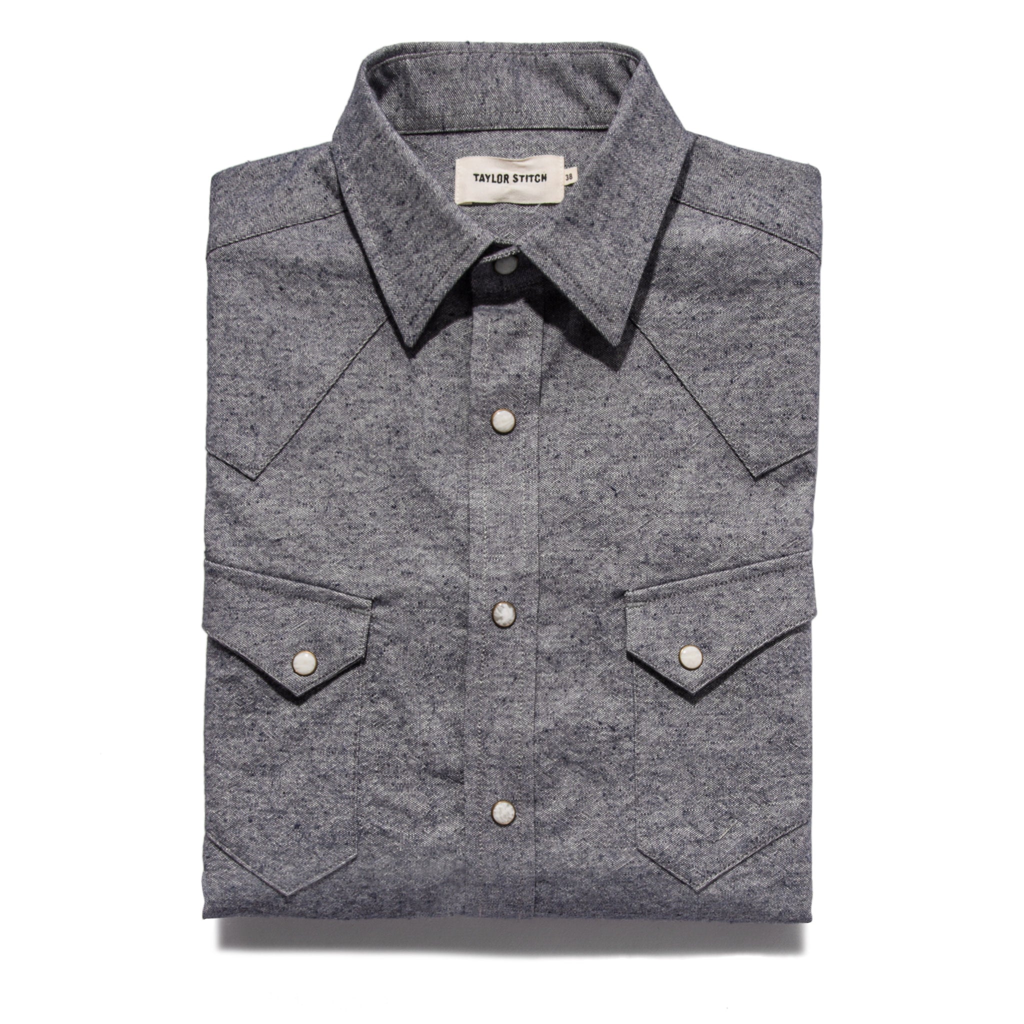 The Western Shirt in Upcycled Chambray: Featured Image, Wovens by Taylor Stitch