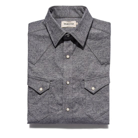 The Western Shirt in Upcycled Chambray: Featured Image