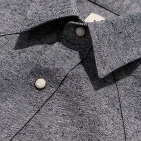 The Western Shirt in Upcycled Chambray: Alternate Image 7