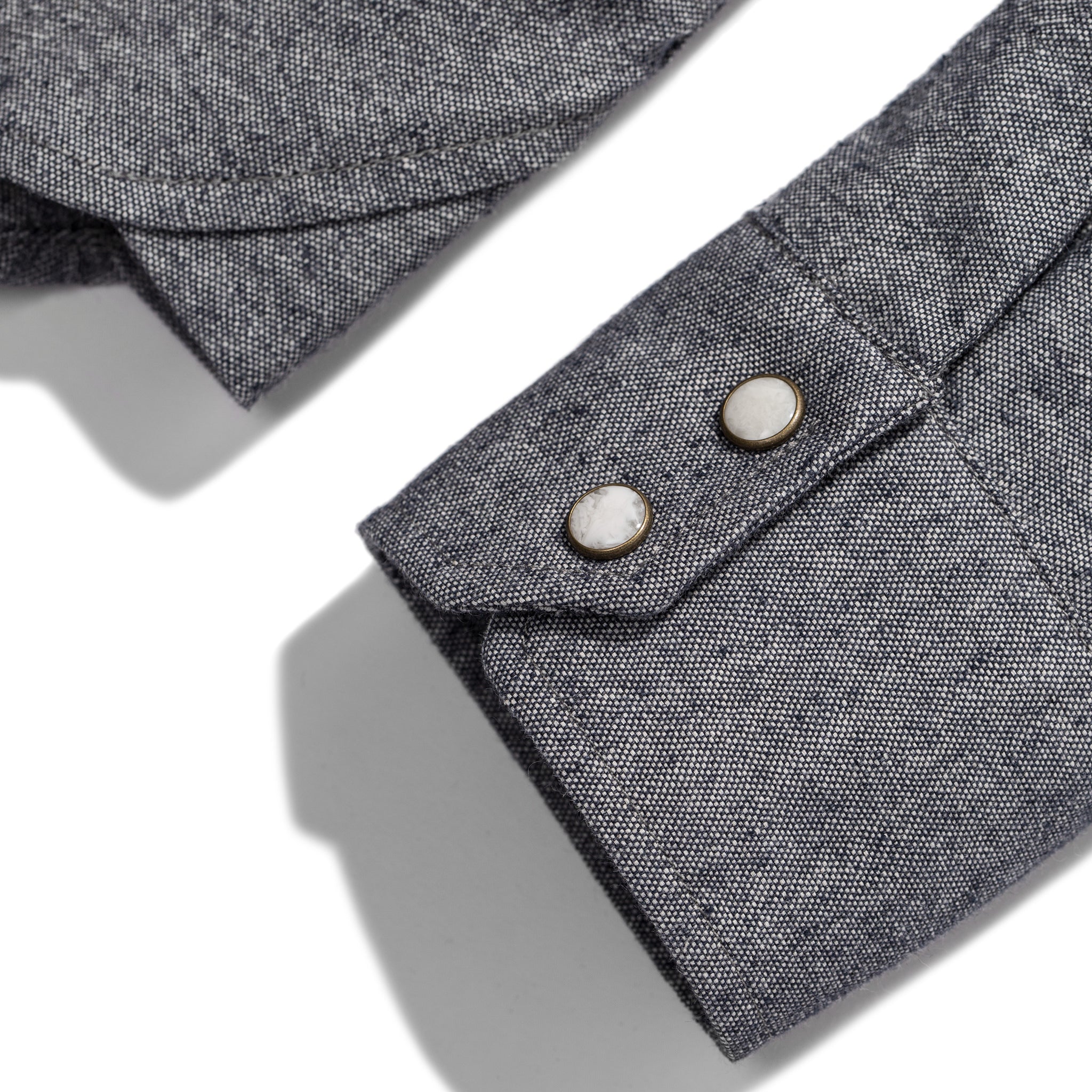 The Western Shirt in Upcycled Chambray: Alternate Image 10, Wovens by Taylor Stitch