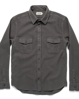 The Utility Shirt in Charcoal Jacquard: Alternate Image 8, Wovens by Taylor Stitch
