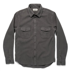 The Utility Shirt in Charcoal Jacquard: Alternate Image 8