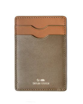 The Minimalist Wallet in Yeti: Featured Image, Accessories by Taylor Stitch