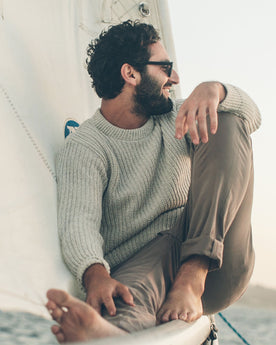 The Whaler Sweater in Ash: Alternate Image 5, Knits by Taylor Stitch