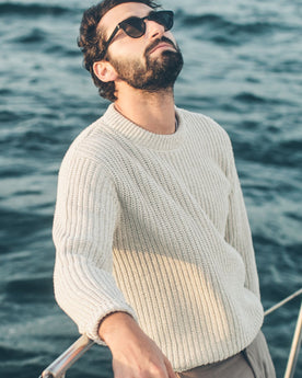 The Whaler Sweater in Ash: Alternate Image 3, Knits by Taylor Stitch