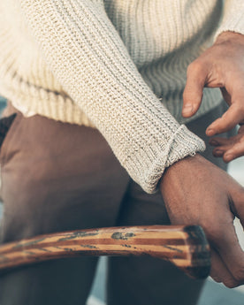 The Whaler Sweater in Ash: Alternate Image 4, Knits by Taylor Stitch