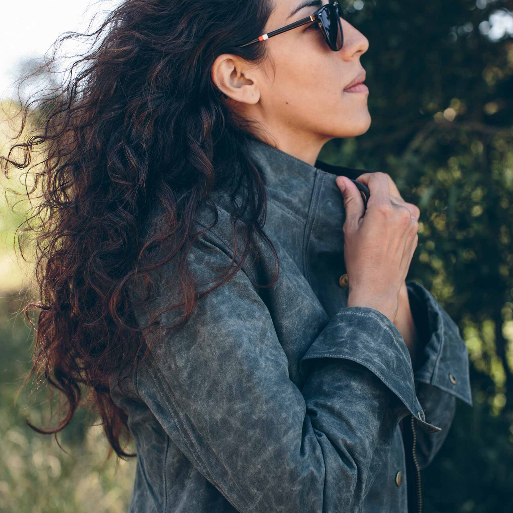 The Field Jacket in Dark Olive Beeswaxed Canvas: Alternate Image 2, Outerwear by Taylor Stitch