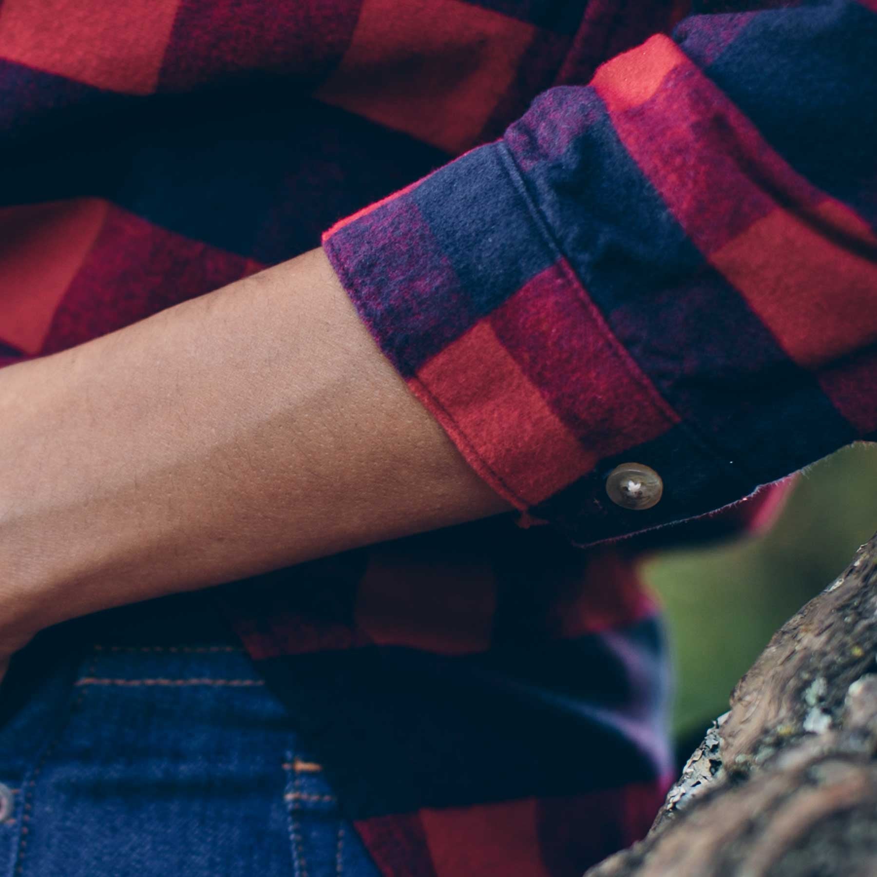 The Whitney Popover in Red Buffalo Plaid: Alternate Image 2, Wovens by Taylor Stitch