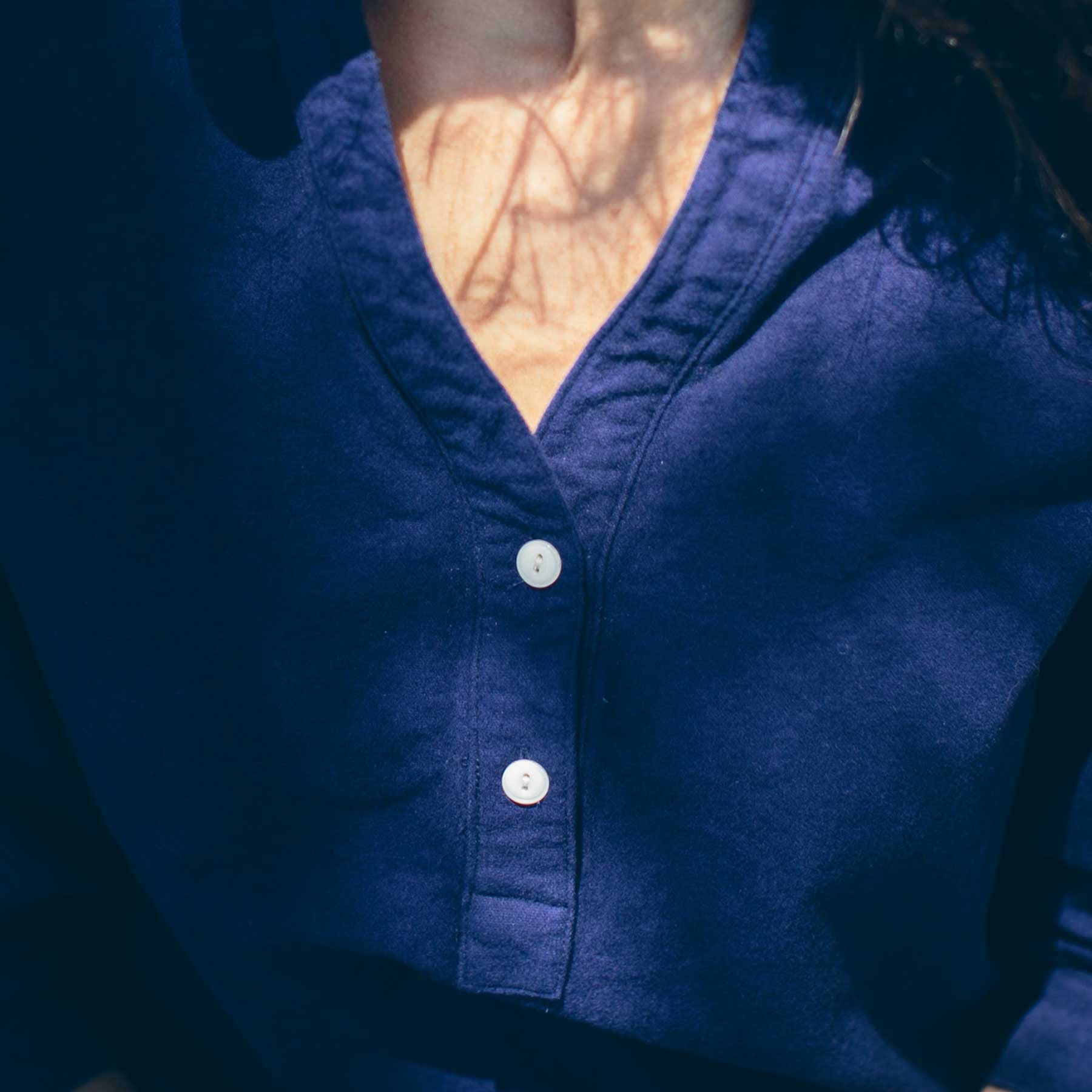 The Whitney Popover in Navy: Alternate Image 4, Wovens by Taylor Stitch