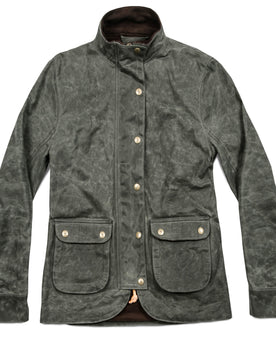 The Field Jacket in Dark Olive Beeswaxed Canvas: Featured Image, Outerwear by Taylor Stitch