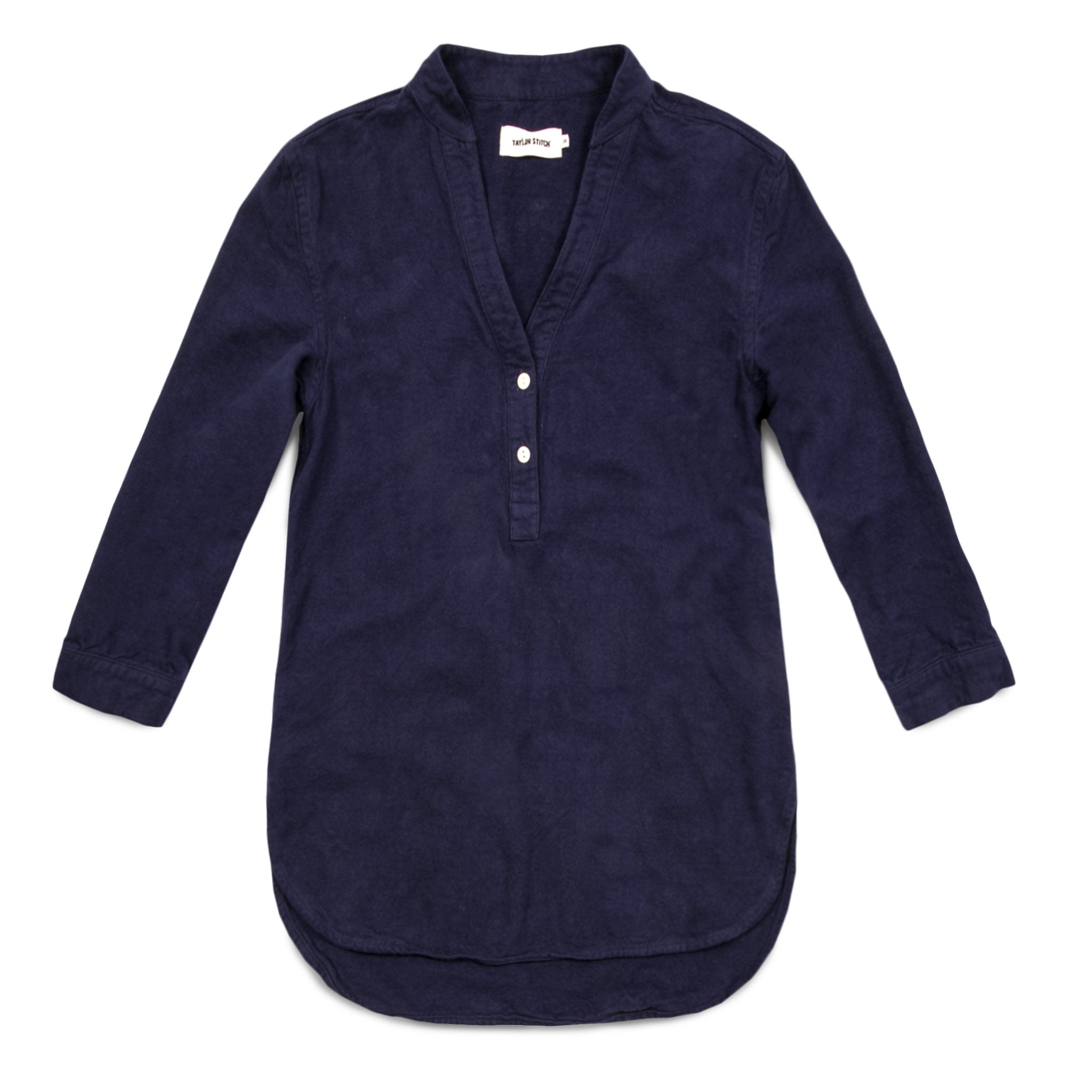 The Whitney Popover in Navy: Featured Image, Wovens by Taylor Stitch