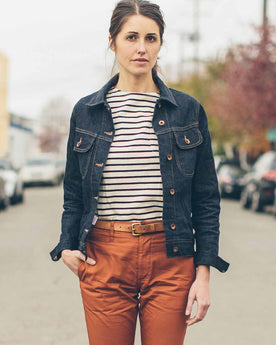 The Pacific Jacket in Cone Mills Stretch Selvage: Alternate Image 1, Outerwear by Taylor Stitch