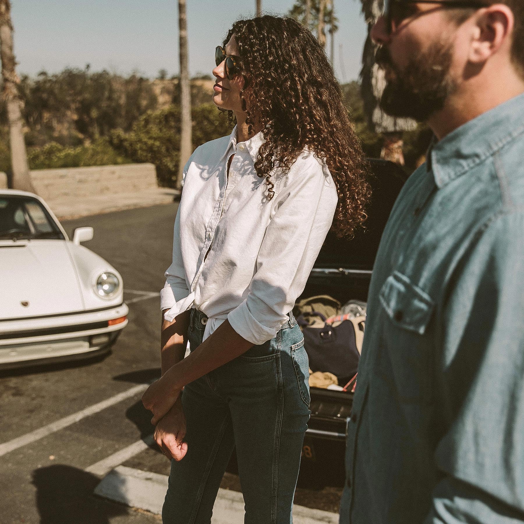The Katherine in Ivory Oxford: Alternate Image 3, Wovens by Taylor Stitch