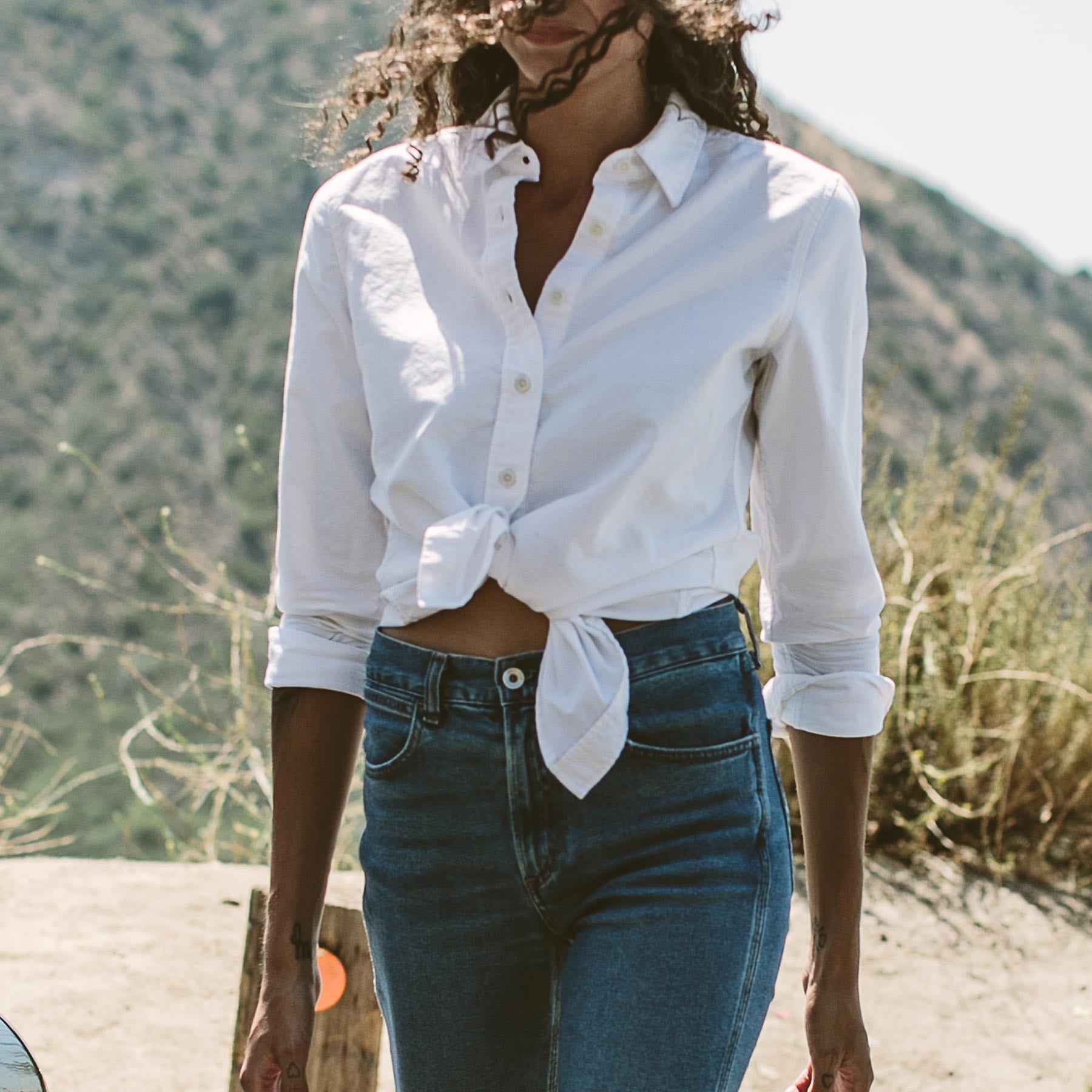 The Katherine in Ivory Oxford: Alternate Image 1, Wovens by Taylor Stitch