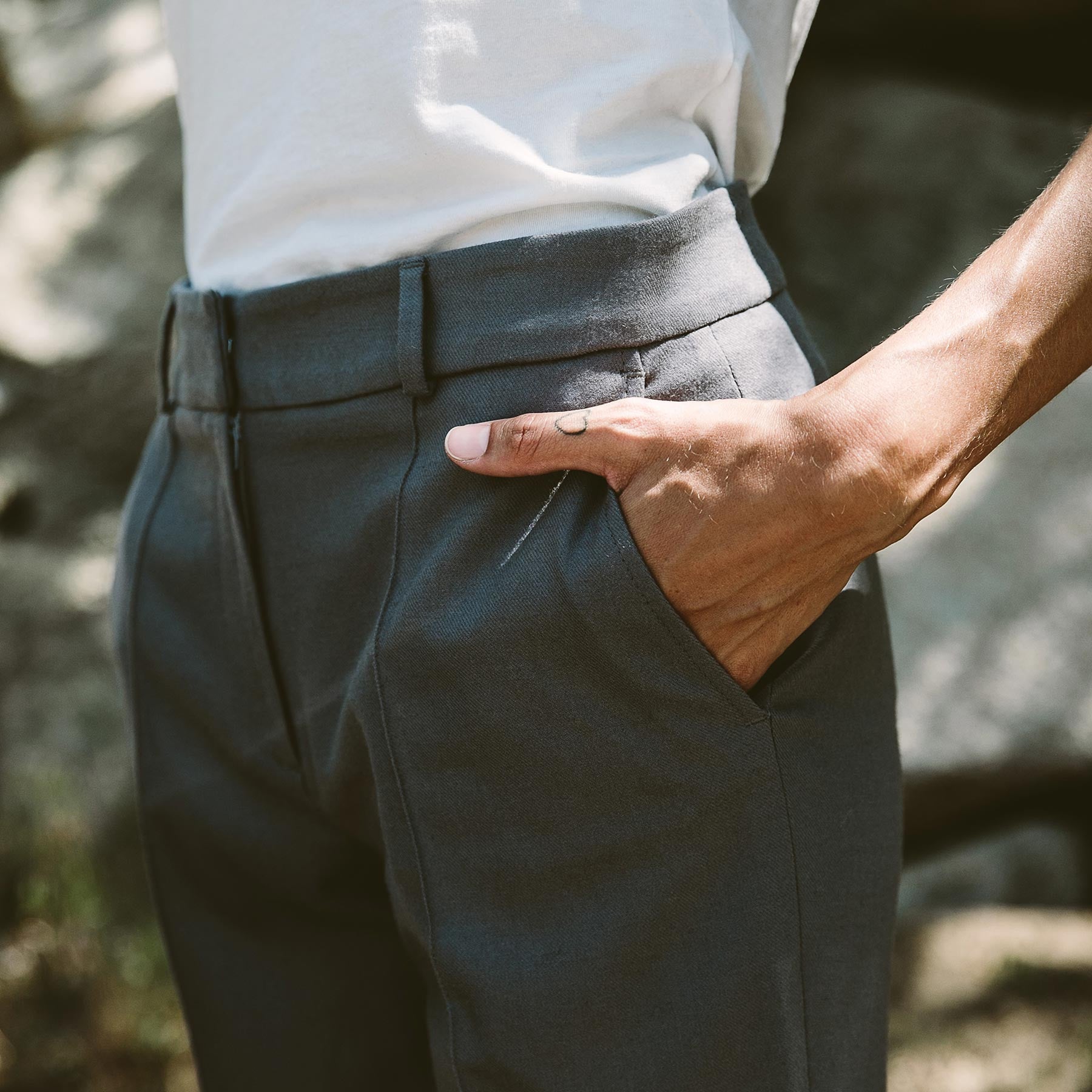 The Parsons Pant in Stone: Alternate Image 2, Pants by Taylor Stitch