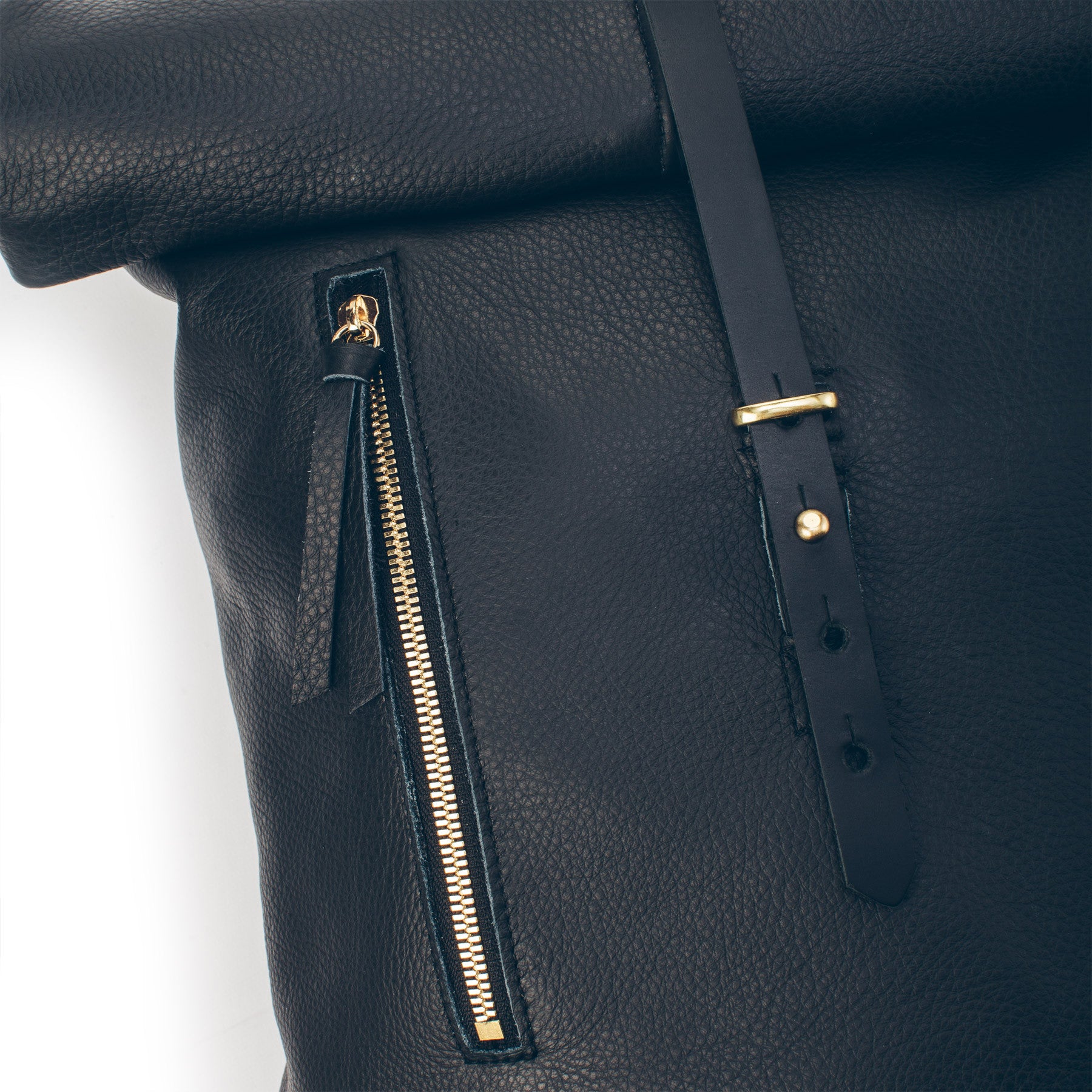 The Moto Rolltop Backpack in Noir: Alternate Image 4, None by Taylor Stitch