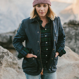 The Field Jacket in Navy - featured image