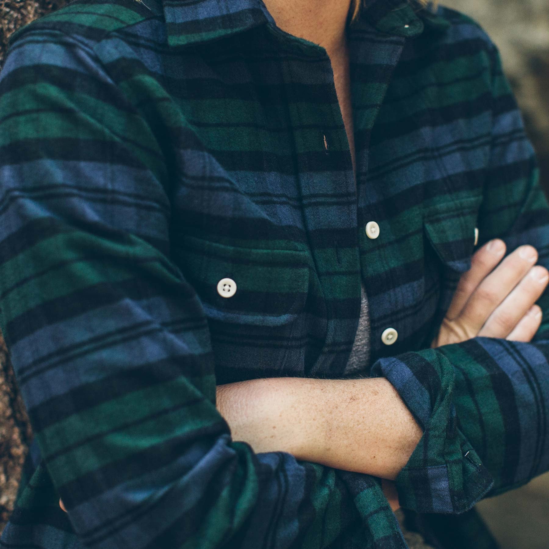 The Sierra Shirt in Blackwatch Plaid: Alternate Image 3, Wovens by Taylor Stitch