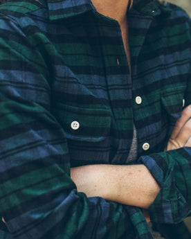 The Sierra Shirt in Blackwatch Plaid: Alternate Image 3, Wovens by Taylor Stitch