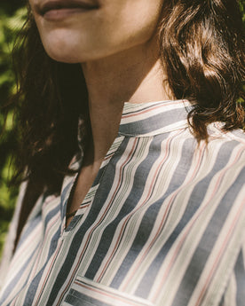 The Abbot Popover in Surf Stripe: Alternate Image 4, Wovens by Taylor Stitch