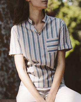 The Abbot Popover in Surf Stripe: Alternate Image 1, Wovens by Taylor Stitch