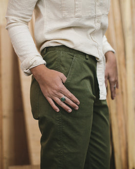 The Abel Pant in Army Green: Alternate Image 5, Pants by Taylor Stitch