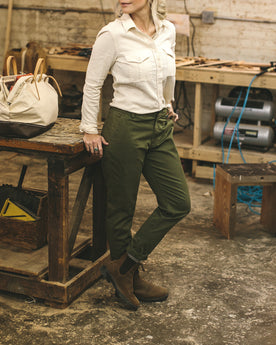 The Abel Pant in Army Green: Alternate Image 1, Pants by Taylor Stitch