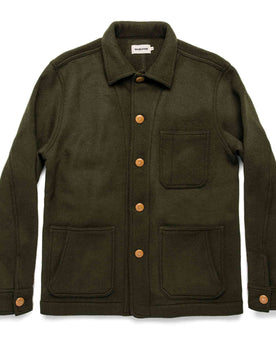 The Ojai Jacket in Olive Wool: Featured Image, Outerwear by Taylor Stitch