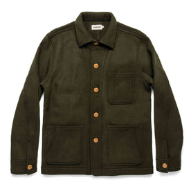The Ojai Jacket in Olive Wool: Featured Image