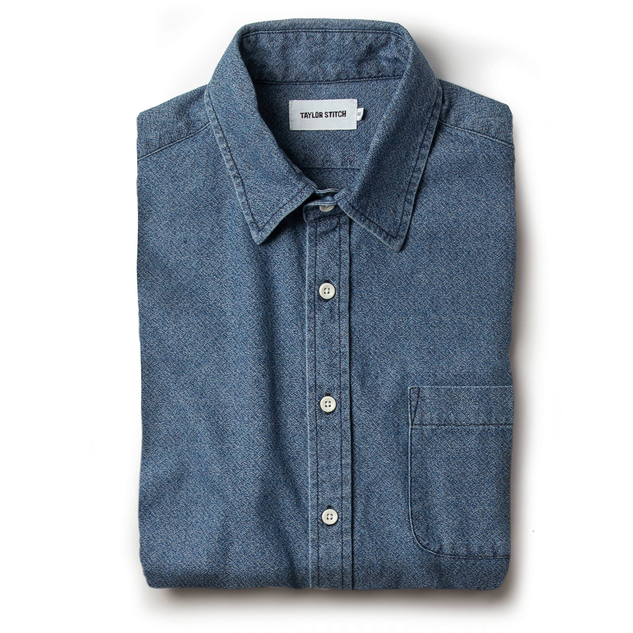 flatlay of shirt, Wovens by Taylor Stitch
