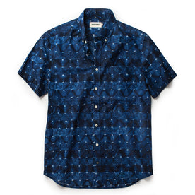 The Short Sleeve Jack in Deep Navy Geo - featured image