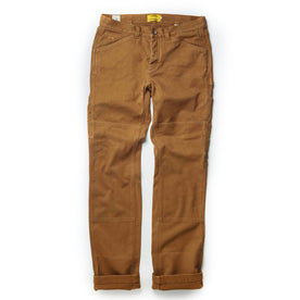 front flatlay of The Carpenter Pant in Cedar Boss Duck