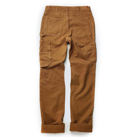 back flatlay of The Carpenter Pant in Cedar Boss Duck