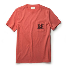 flatlay of The Heavy Bag Tee in Hibiscus