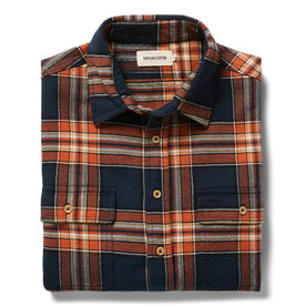 The Ledge Shirt in Rust Plaid - featured image