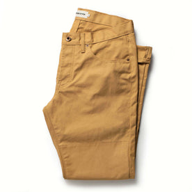 The Wharf Pant in British Khaki Selvage - featured image