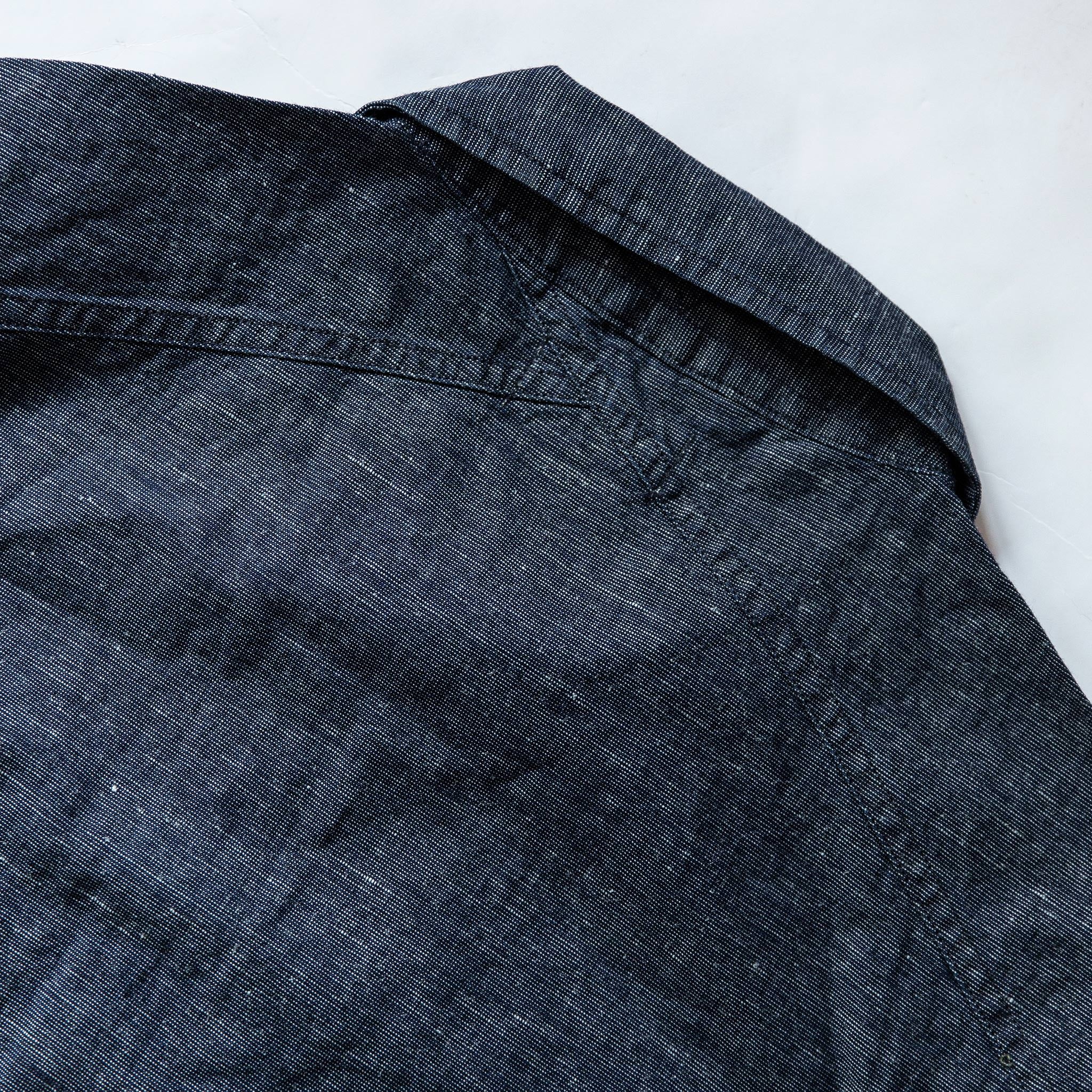 material shot of back detail, Outerwear by Taylor Stitch