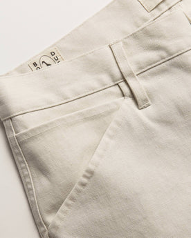 material shot of pocket, Bottoms by Taylor Stitch