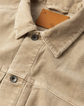material shot of chest, Outerwear by Taylor Stitch
