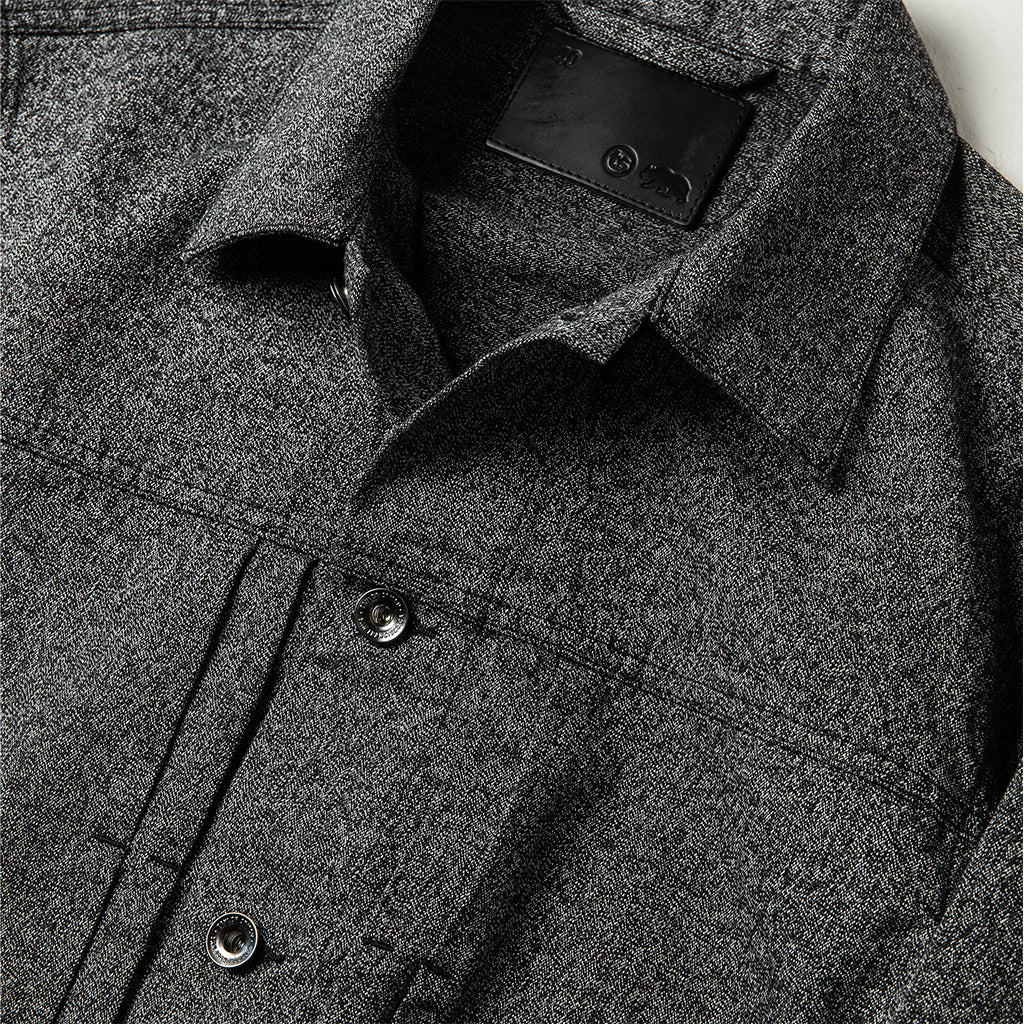 material shot of chest, Outerwear by Taylor Stitch