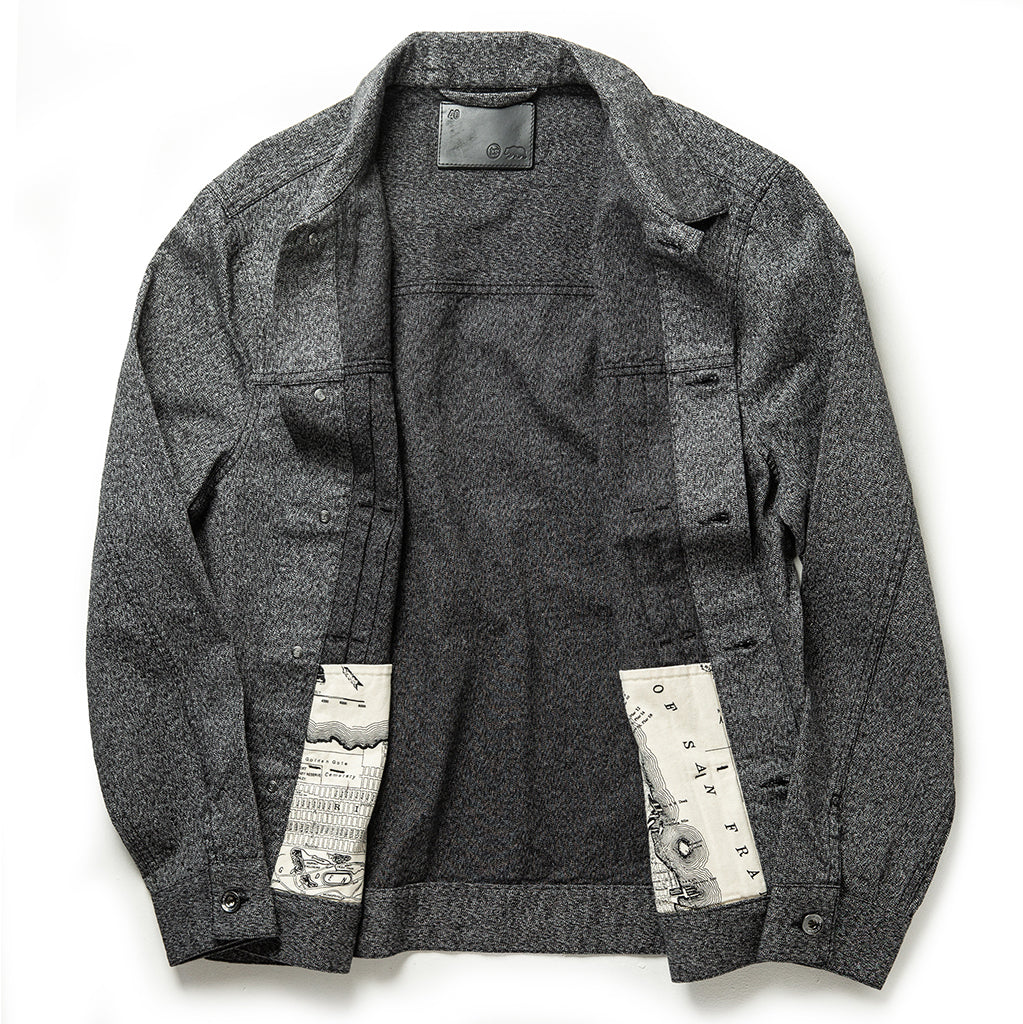 open flatlay of jacket, Outerwear by Taylor Stitch