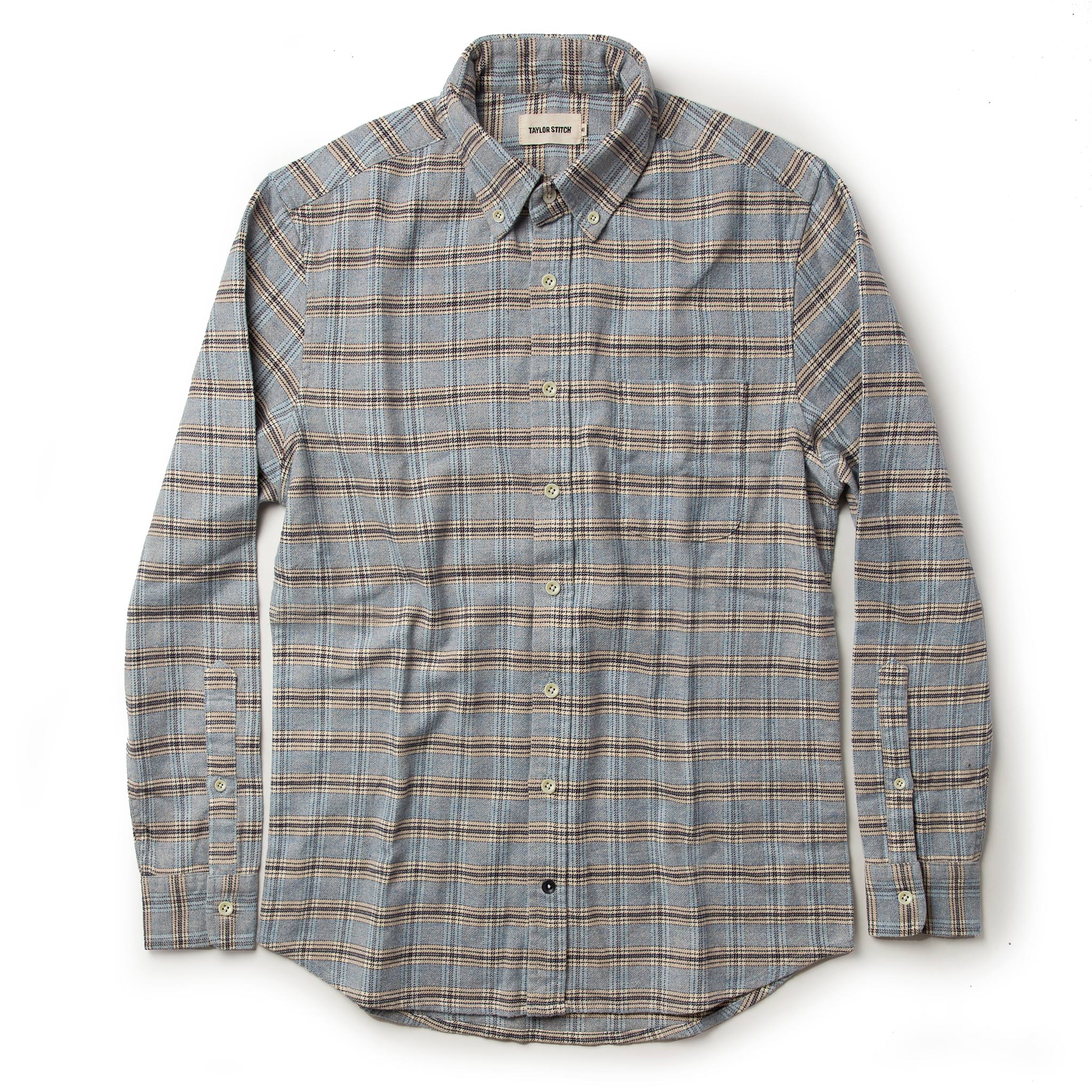 flatlay of shirt, Wovens by Taylor Stitch