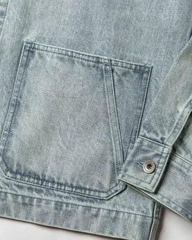 material shot of front pocket, Outerwear by Taylor Stitch
