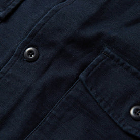 material shot of pocket detail