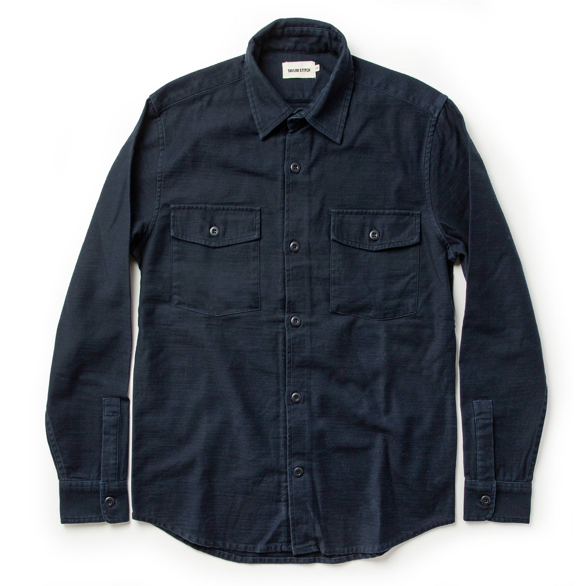 flatlay of shirt, Wovens by Taylor Stitch