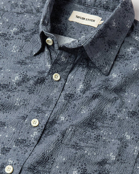 material shot of chest, Wovens by Taylor Stitch