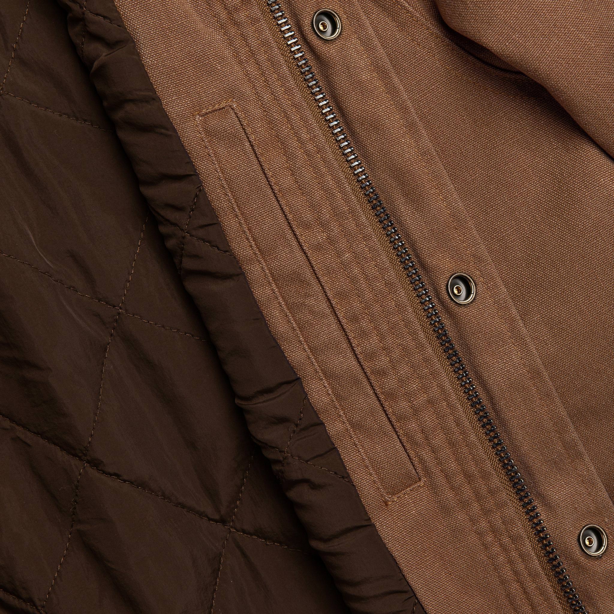 material shot of pocket detail, Outerwear by Taylor Stitch
