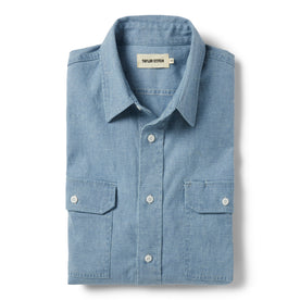 The Chore Shirt in Washed Indigo Boss Duck - featured image